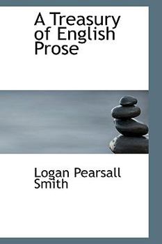 Paperback A Treasury of English Prose Book