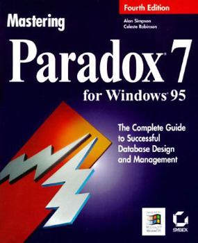 Paperback Mastering Paradox 7 for Windows 95 Book