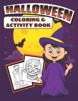 Paperback Halloween Coloring & Activity Book