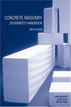Hardcover Concrete Masonry Designer's Handbook, 2nd Edition Book