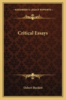 Paperback Critical Essays Book