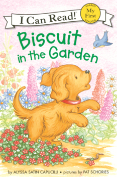 Library Binding Biscuit in the Garden Book
