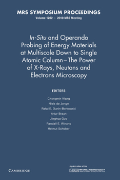 Paperback In-Situ and Operando Probing of Energy Materials at Multiscale Down to Single Atomic Column - The Power of X-Rays, Neutrons and Electron Microscopy: V Book