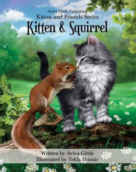 Hardcover Kitten & Squirrel Book