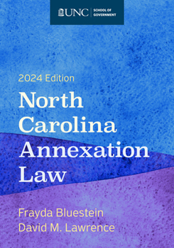 Paperback North Carolina Annexation Law Book