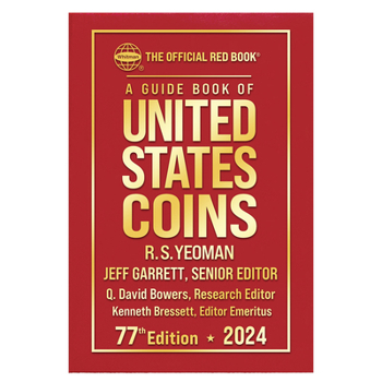 Hardcover The Official Red Book a Guide Book of United States Coins Hardcover Book