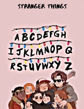 Paperback Stranger Things: 150 Page Sketchbook by 8.5" x 11" Book