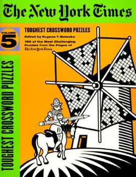 Paperback New York Times Toughest Crossword Puzzles, Volume 5 Book