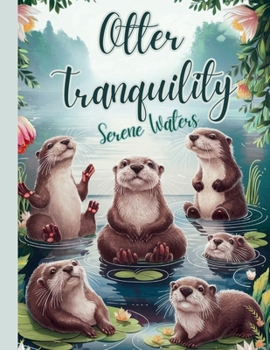 Paperback Otter Tranquility: otter coloring book for adults Book