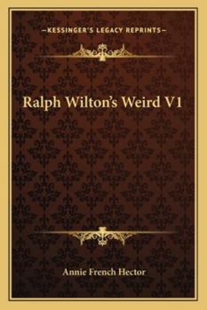 Paperback Ralph Wilton's Weird V1 Book