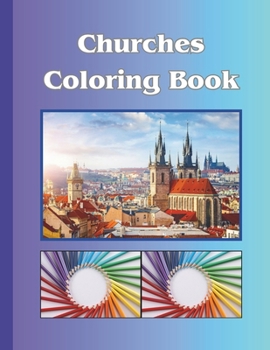 Paperback CHURCHES Coloring Book