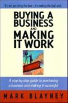 Paperback Buying a Business & Making It Work Book