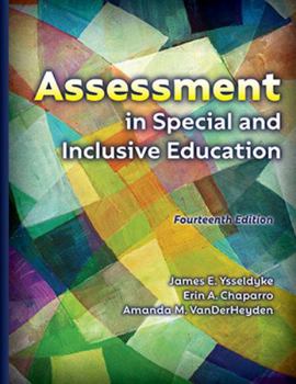 Paperback Assessment in Special and Inclusive Education, 14th Edition (online access included) Book