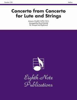 Paperback Concerto from Concerto for Lute and Strings, Medium Book