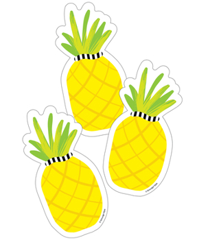Misc. Supplies Simply Stylish Tropical Pineapple Cutouts Book