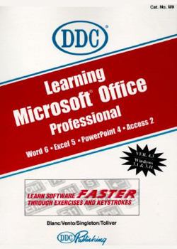 Paperback Learning Microsoft Office, Professional Version: Word, Excel, PowerPoint, Access Book