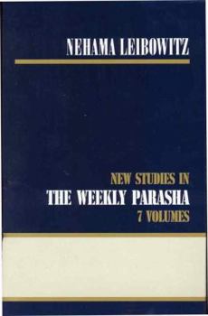 Hardcover Nehama Leibowitz: New Studies in the Weekly Parasha Book