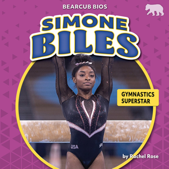 Library Binding Simone Biles: Gymnastics Superstar Book