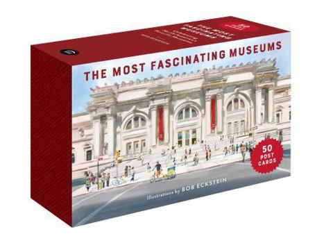 Gift The Most Fascinating Museums Postcards: 50 Postcards Celebrating North America's Favorite Museums Book