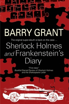 Hardcover Sherlock Holmes and Frankenstein's Diary Book