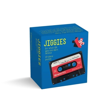 Misc. Cassette Tape Jiggie Puzzle 45 Piece Book