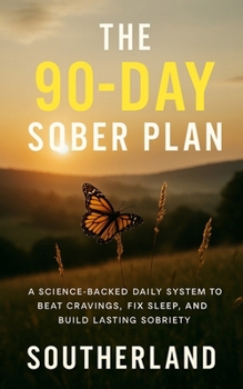 Paperback The 90-Day Sober Plan: A Science-Backed Daily System to Beat Cravings, Fix Sleep, and Build Lasting Sobriety Book