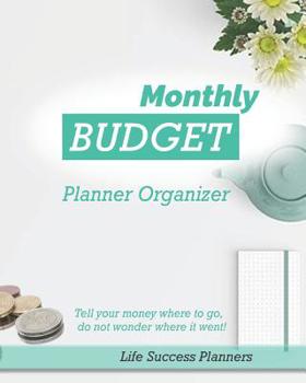 Paperback Monthly budget planner organizer Book