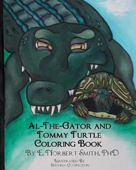 Paperback Al the Gator and Tommy Turtle Coloring Book