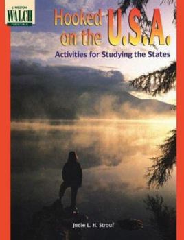 Paperback Hooked on the U.S.A.: Activities for Studying the States Book