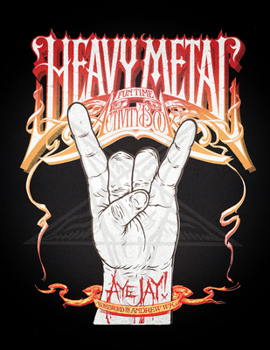 Paperback Heavy Metal Fun Time Activity Book
