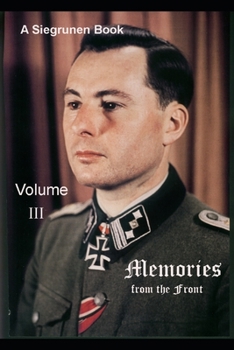 Paperback Memories from the Front (Vol.III) Book