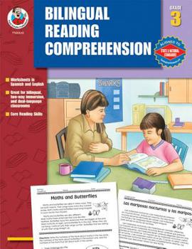 Paperback Bilingual Reading Comprehension, Grade 3 Book