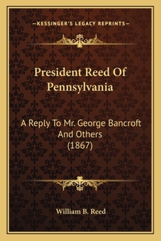 President Reed of Pennsylvania