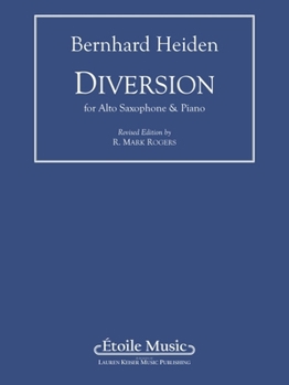Paperback Diversion (Piano Reduction): Alto Sax and Piano Book