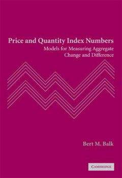Hardcover Price and Quantity Index Numbers Book