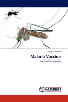 Paperback Malaria Vaccine Book