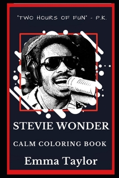 Paperback Stevie Wonder Calm Coloring Book