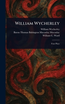 Hardcover William Wycherley Book