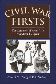 Hardcover Civil War Firsts Book