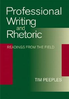 Paperback Professional Writing and Rhetoric: Readings from the Field Book