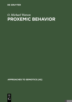 Proxemic Behavior: A Cross-Cultural Study