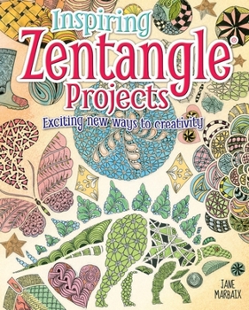 Paperback Inspiring Zentangle Projects Book