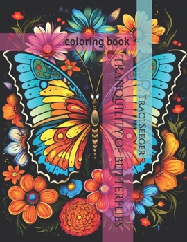 Paperback Tranquility of butterflies: coloring book