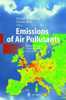 Paperback Emissions of Air Pollutants: Measurements, Calculations and Uncertainties Book