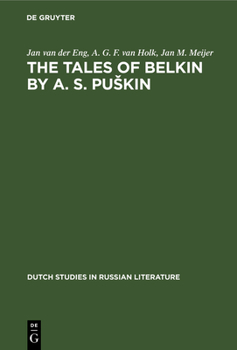 Hardcover The Tales of Belkin by A. S. Puskin Book