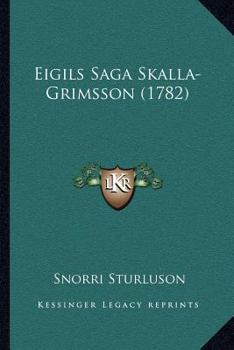 Paperback Eigils Saga Skalla-Grimsson (1782) [Icelandic] Book