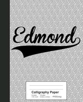 Calligraphy Paper: EDMOND Notebook