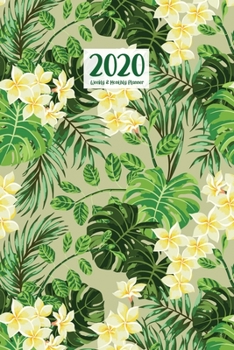 2020 Weekly & Monthly Planner: January 1, 2020 - December 31, 2020 | Priorities and To Do Column | Goals Setting Page | Light Buttercup (Flowery Floral)