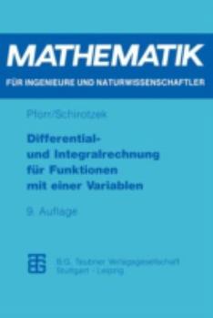 Paperback Differential- Und Integralrechnung Für Funktionen Mit Einer Variablen [German] Book
