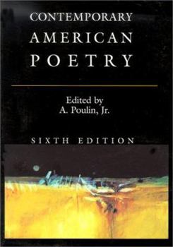 Paperback Contemporary American Poetry Sixth Edition Book